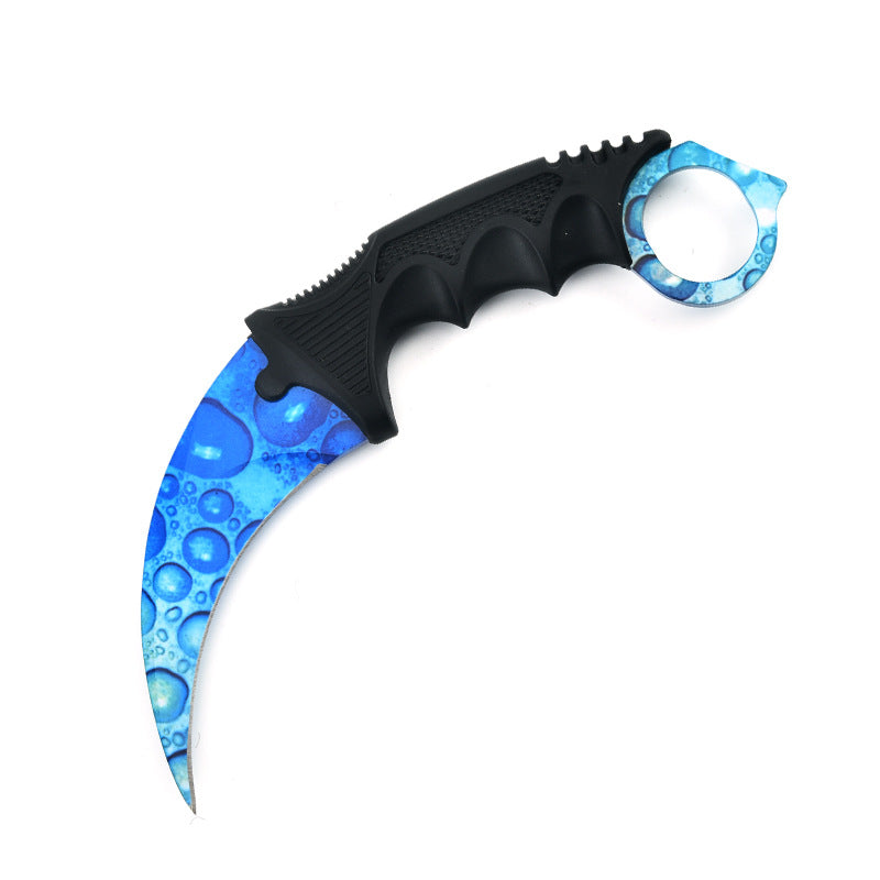 CS Claw Knife Outdoor Claw Sharp Game Claw Knife Battle Wolf Claw Knife Outdoor Self-Defense Camping Survival