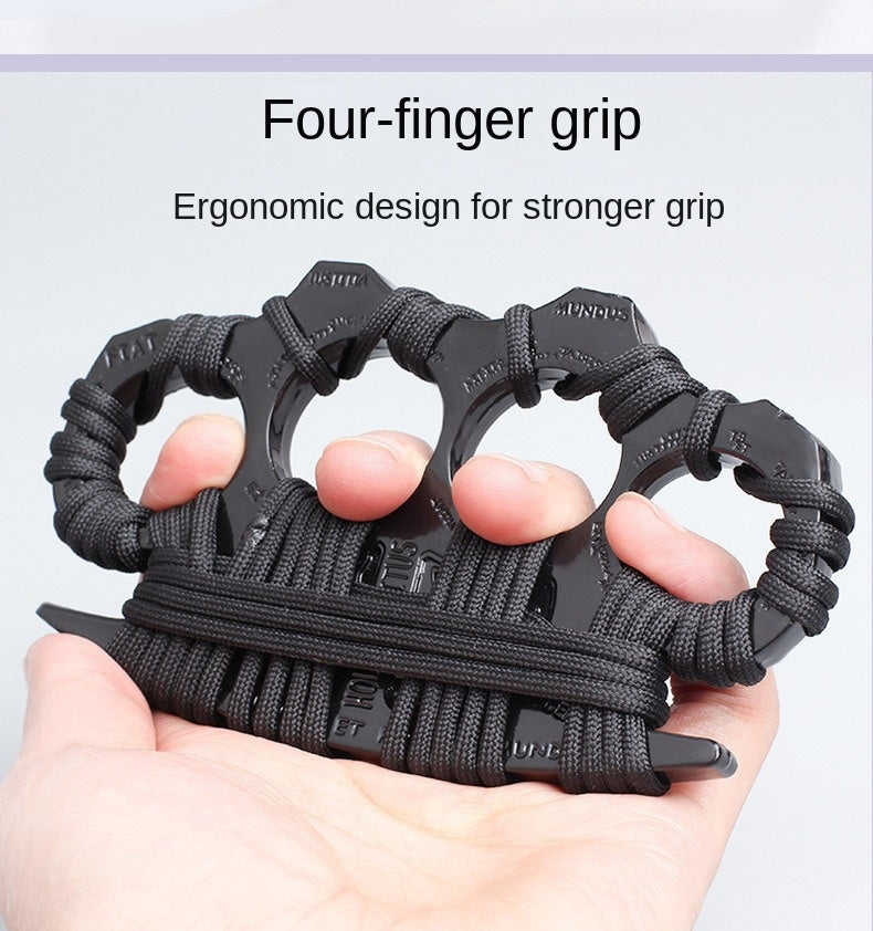 Finger Knuckle Self-Defense Tool Weapon Ring Hand Clip Fist Clip