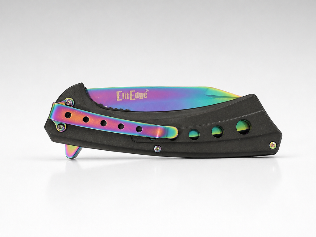 ElitEdge Rainbow EDC Knife