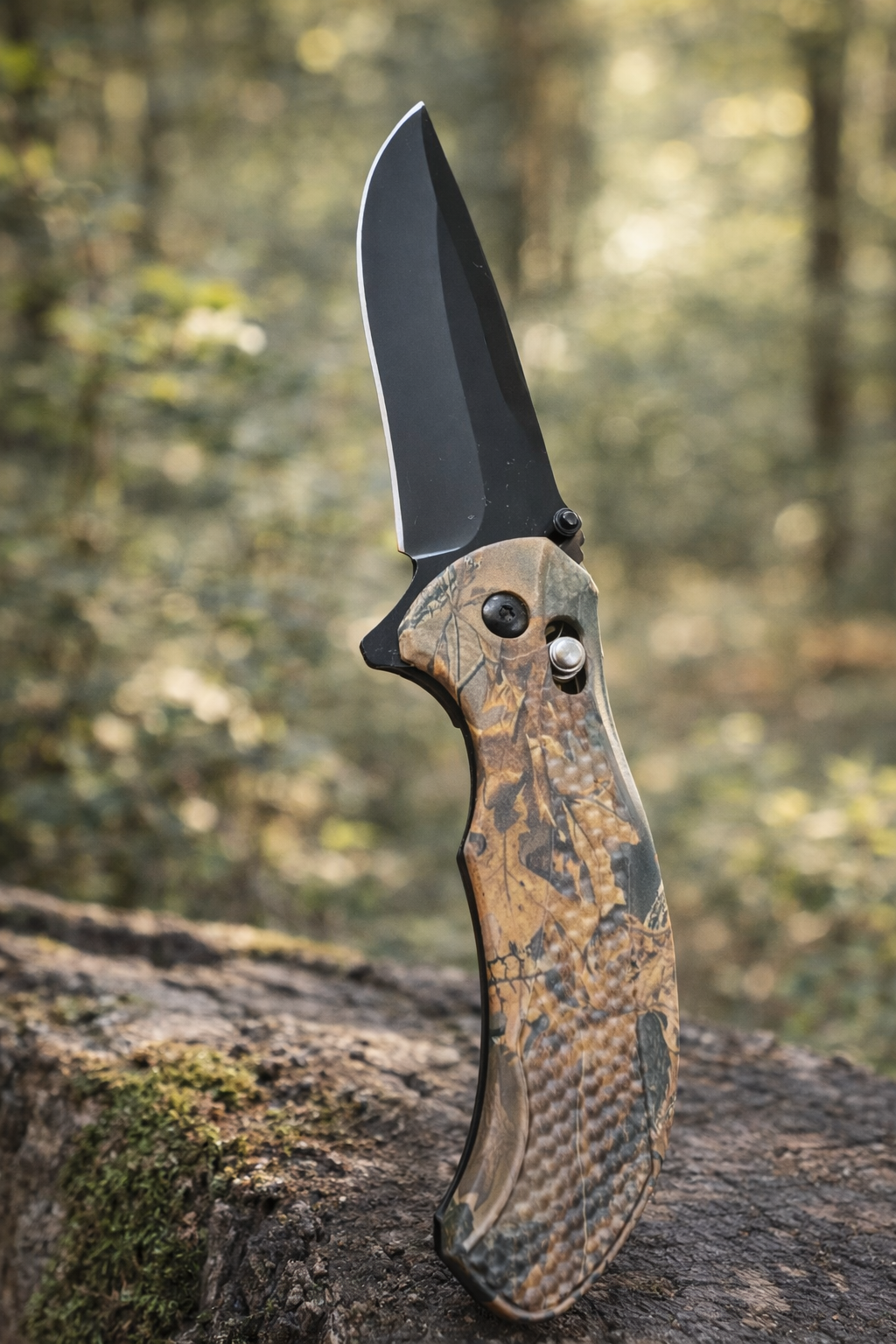 ElitEdge A110CA Camo folding knife