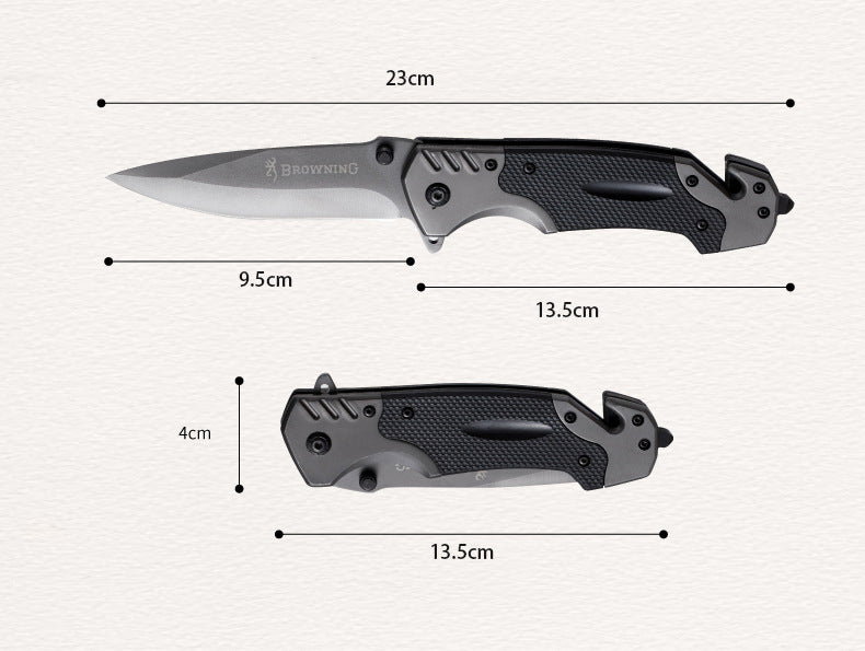 Folding Knife Stainless Steel High Hardness Outdoor Pocket Knife