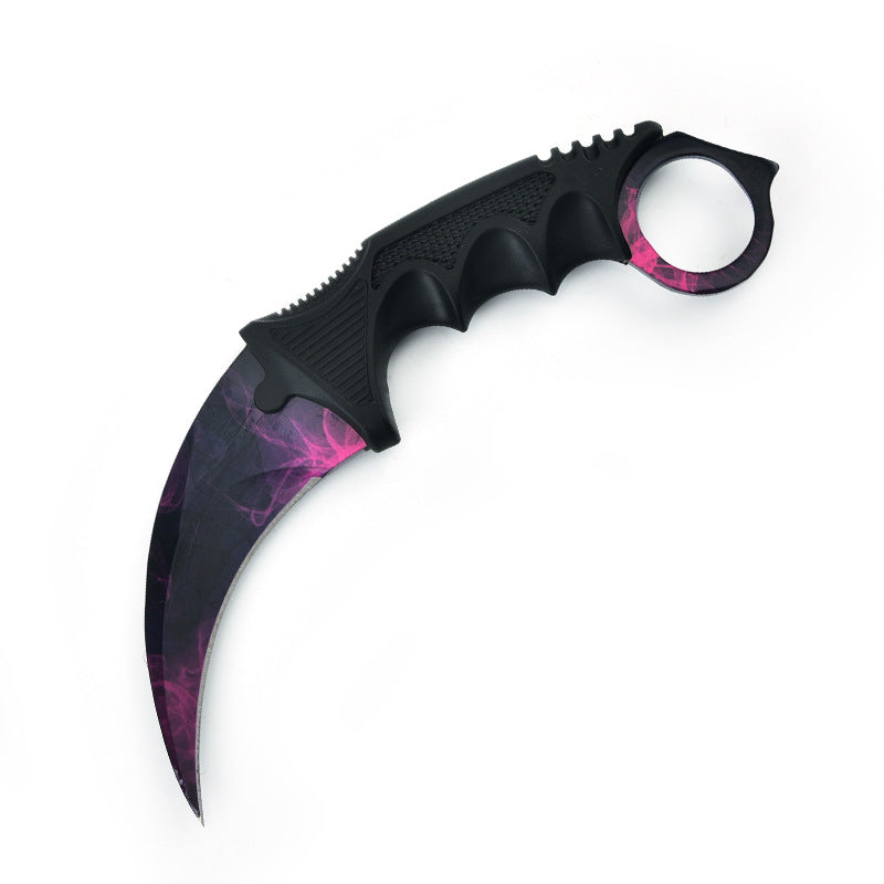 CS Claw Knife Outdoor Claw Sharp Game Claw Knife Battle Wolf Claw Knife Outdoor Self-Defense Camping Survival