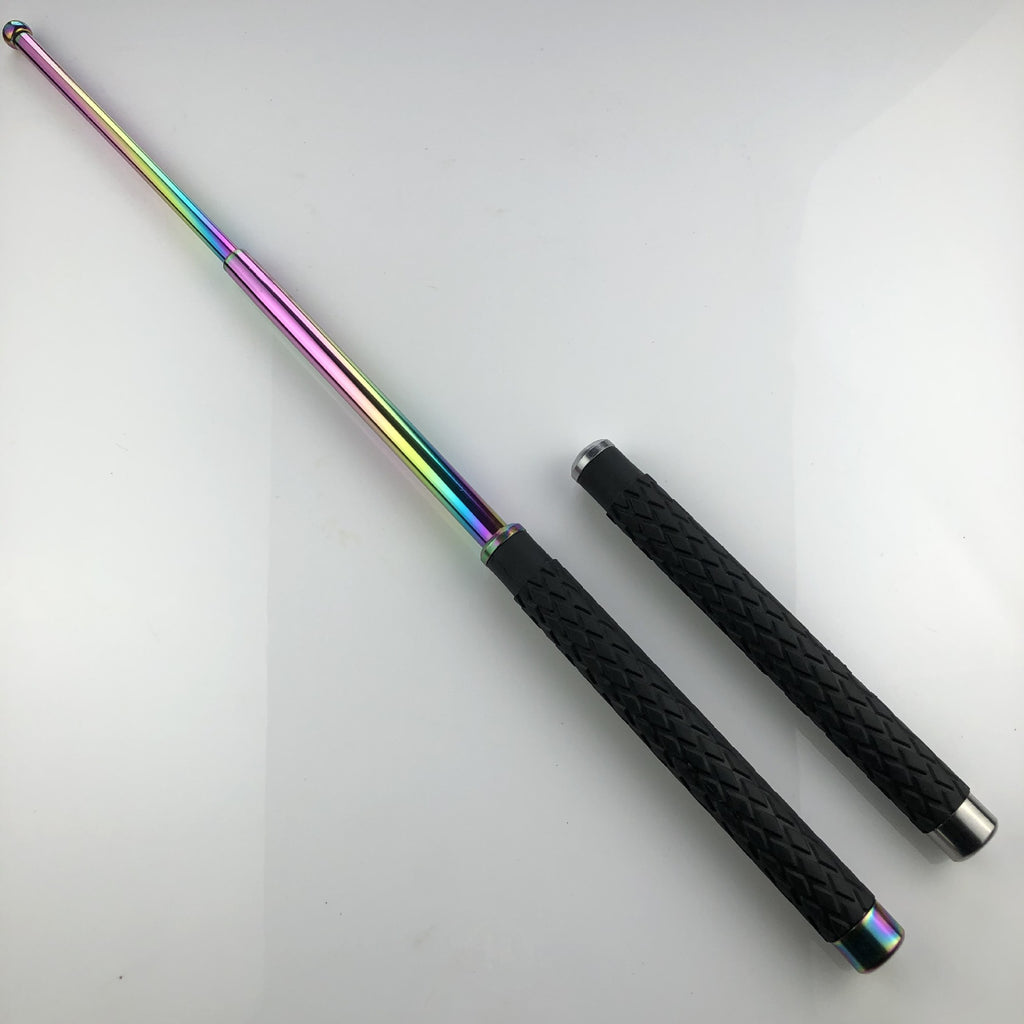 Three section swinging stick, resistance stick, self-defense weapon, bending