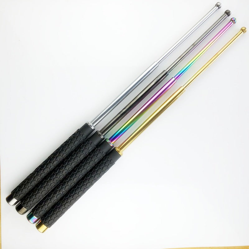Three section swinging stick, resistance stick, self-defense weapon, bending