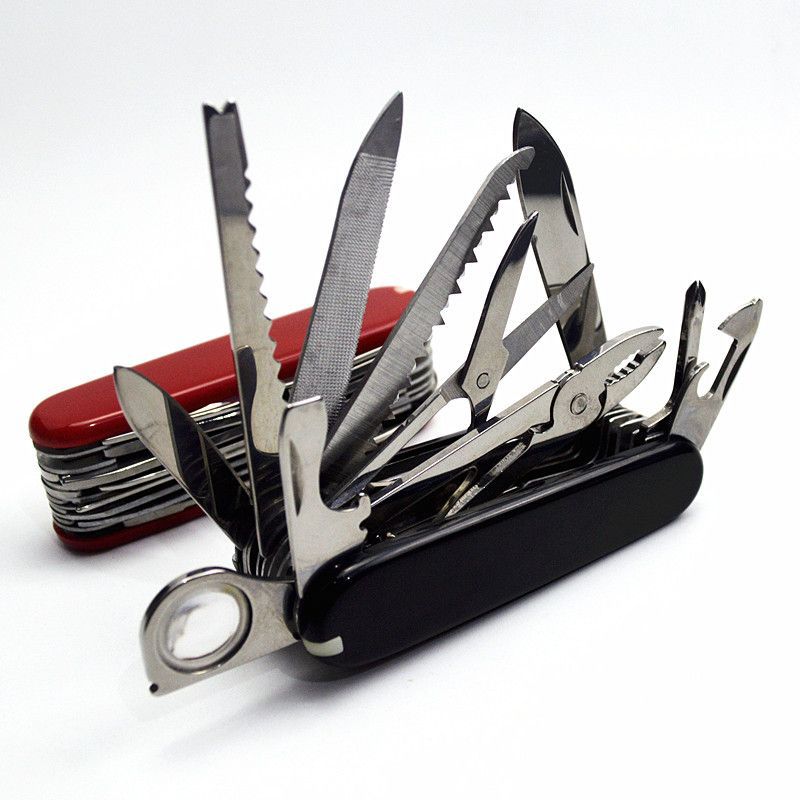 Multi Functional Outdoor Portable Self-Defense Folding Long Combination Tool Pliers