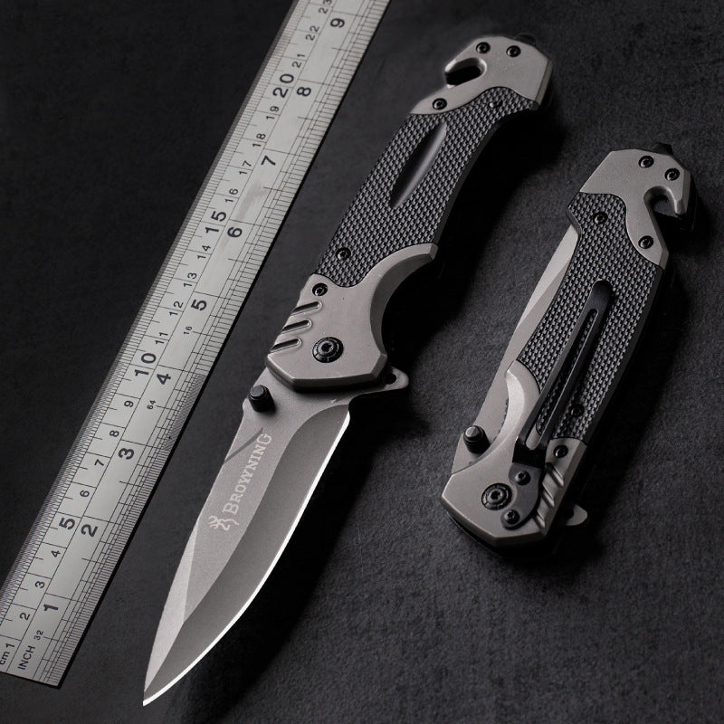 Folding Knife Stainless Steel High Hardness Outdoor Pocket Knife