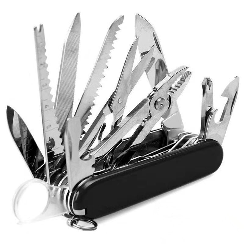 Multi Functional Outdoor Portable Self-Defense Folding Long Combination Tool Pliers