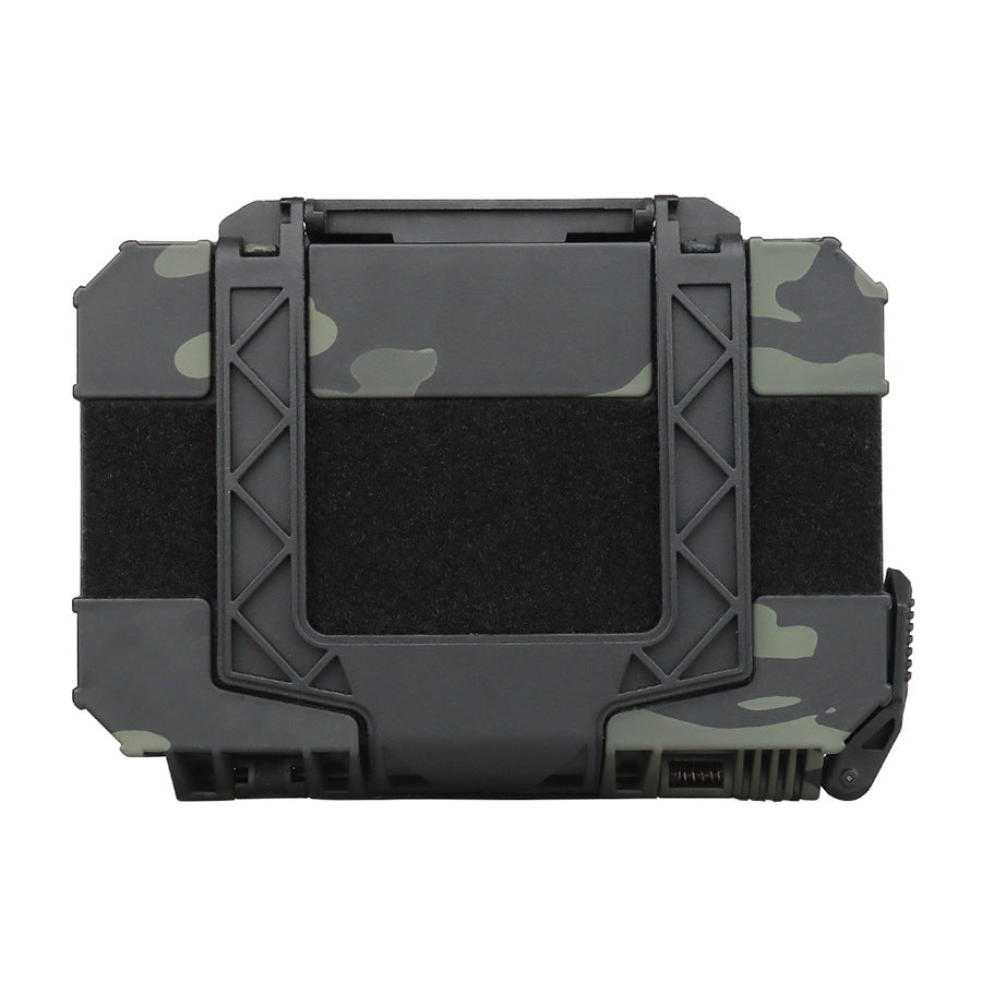 Tactical Waterproof Case Impact Resistance Protective Gear Cases with Double Sponge Shockproof Lockable Equipment Molle Box