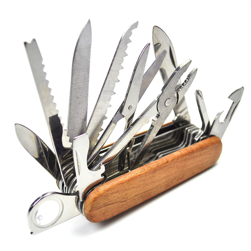 Multi Functional Outdoor Portable Self-Defense Folding Long Combination Tool Pliers
