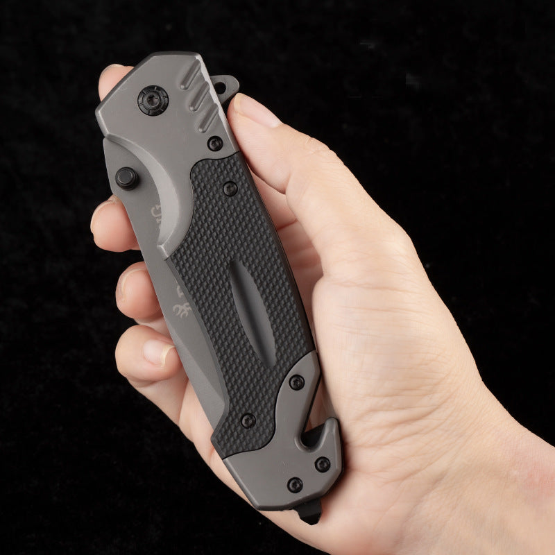 Folding Knife Stainless Steel High Hardness Outdoor Pocket Knife