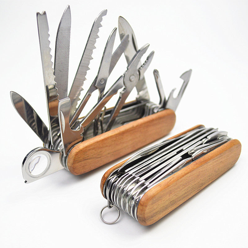 Multi Functional Outdoor Portable Self-Defense Folding Long Combination Tool Pliers
