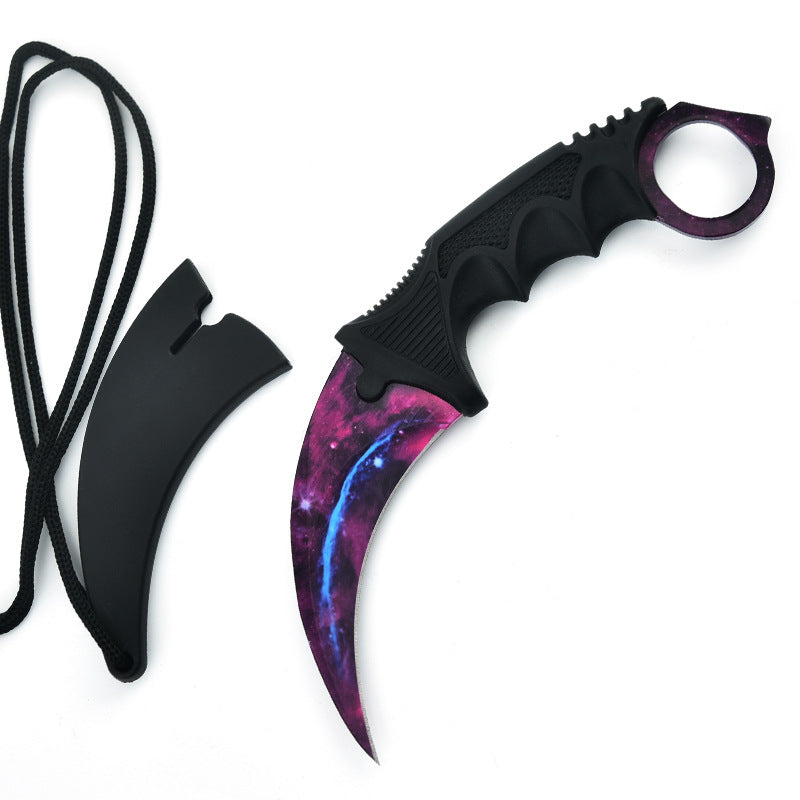 CS Claw Knife Outdoor Claw Sharp Game Claw Knife Battle Wolf Claw Knife Outdoor Self-Defense Camping Survival