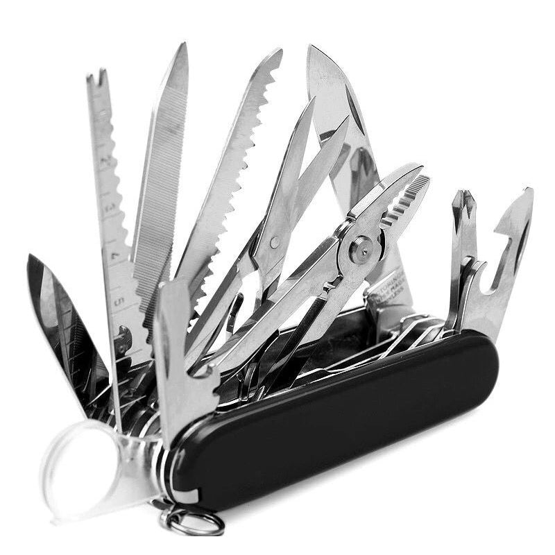 Multi Functional Outdoor Portable Self-Defense Folding Long Combination Tool Pliers
