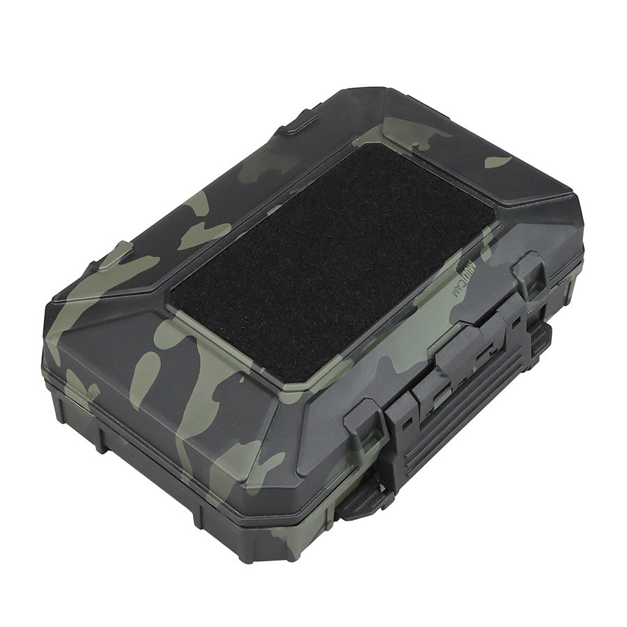 Tactical Waterproof Case Impact Resistance Protective Gear Cases with Double Sponge Shockproof Lockable Equipment Molle Box