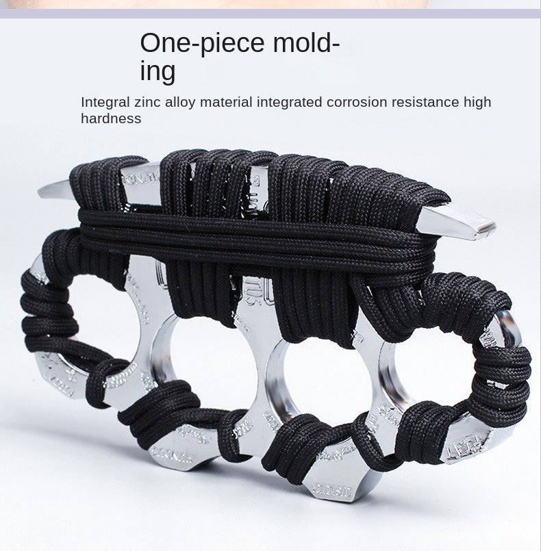 Finger Knuckle Self-Defense Tool Weapon Ring Hand Clip Fist Clip