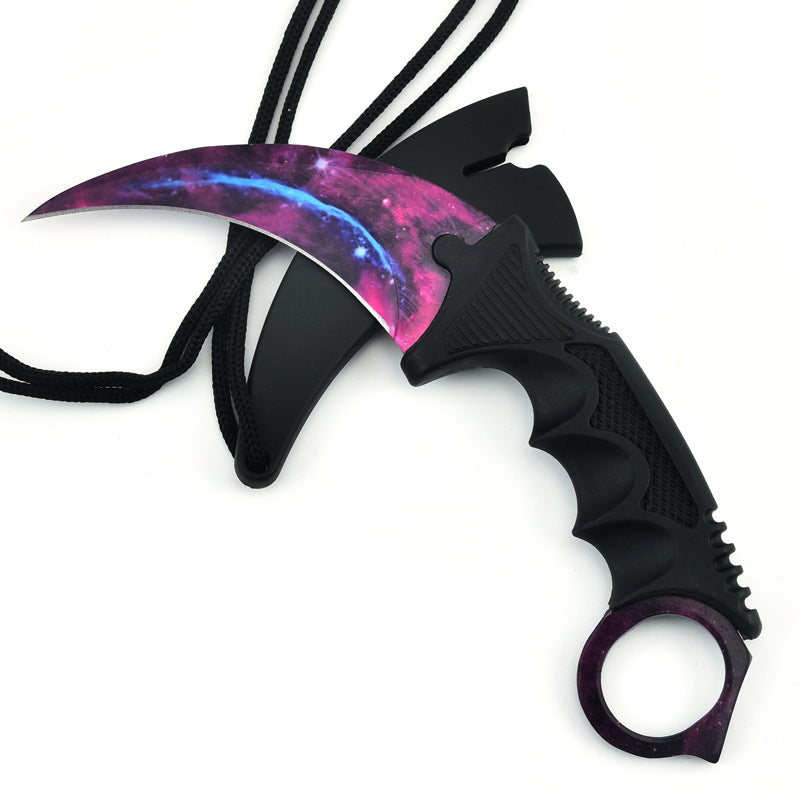 CS Claw Knife Outdoor Claw Sharp Game Claw Knife Battle Wolf Claw Knife Outdoor Self-Defense Camping Survival