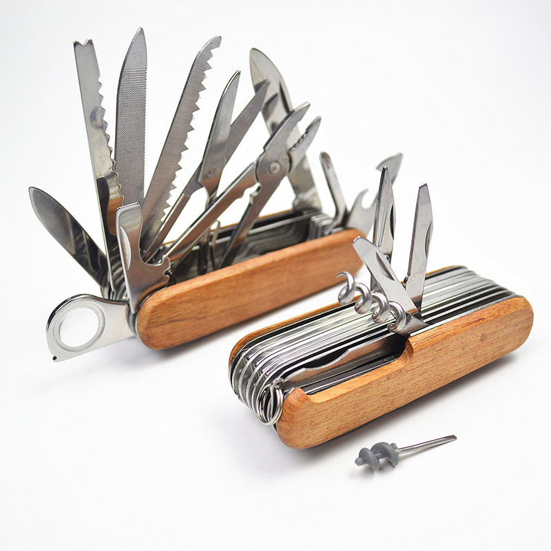 Multi Functional Outdoor Portable Self-Defense Folding Long Combination Tool Pliers