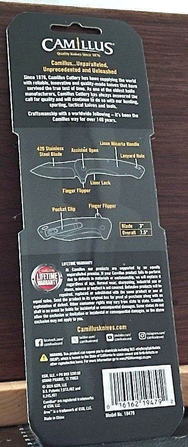 Camillus "Arvo" A/O Pocket Knife