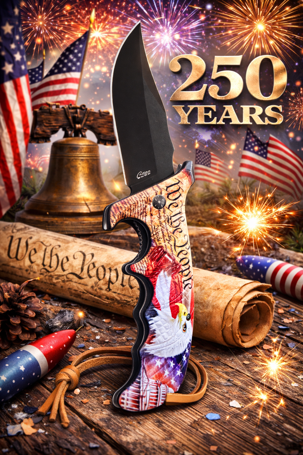 Premier Edge “We the People” Folding Knife