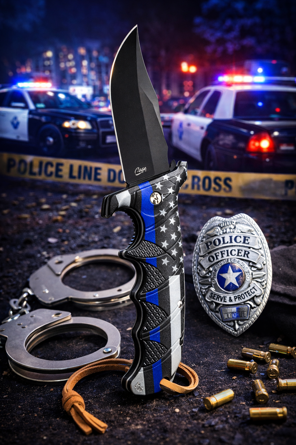 Premier Edge Defender “Police” Folding Knife