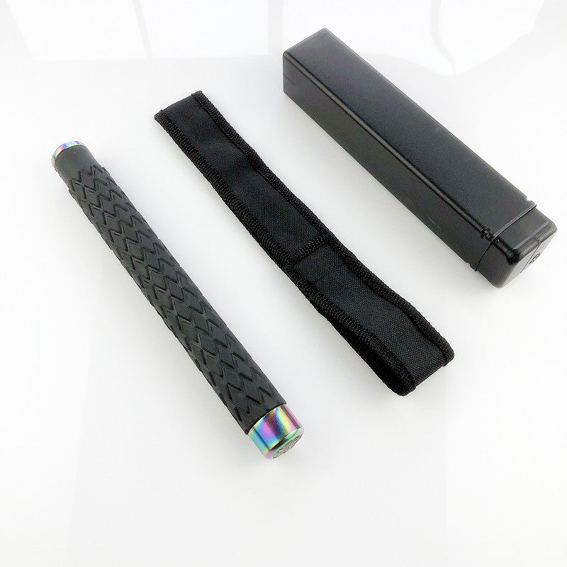 Three section swinging stick, resistance stick, self-defense weapon, bending