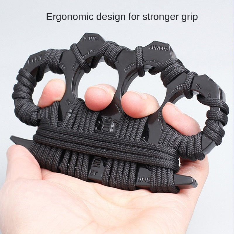 Finger Knuckle Self-Defense Tool Weapon Ring Hand Clip Fist Clip