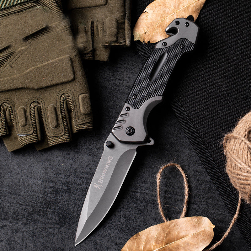 Folding Knife Stainless Steel High Hardness Outdoor Pocket Knife