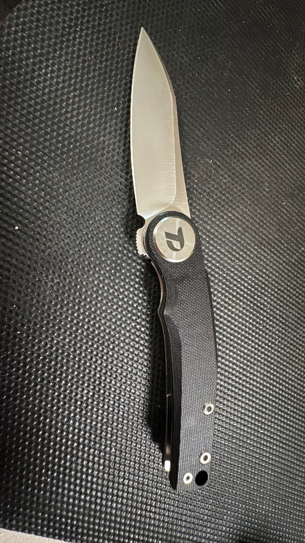 Dream Tech EDC knife G10 black handle