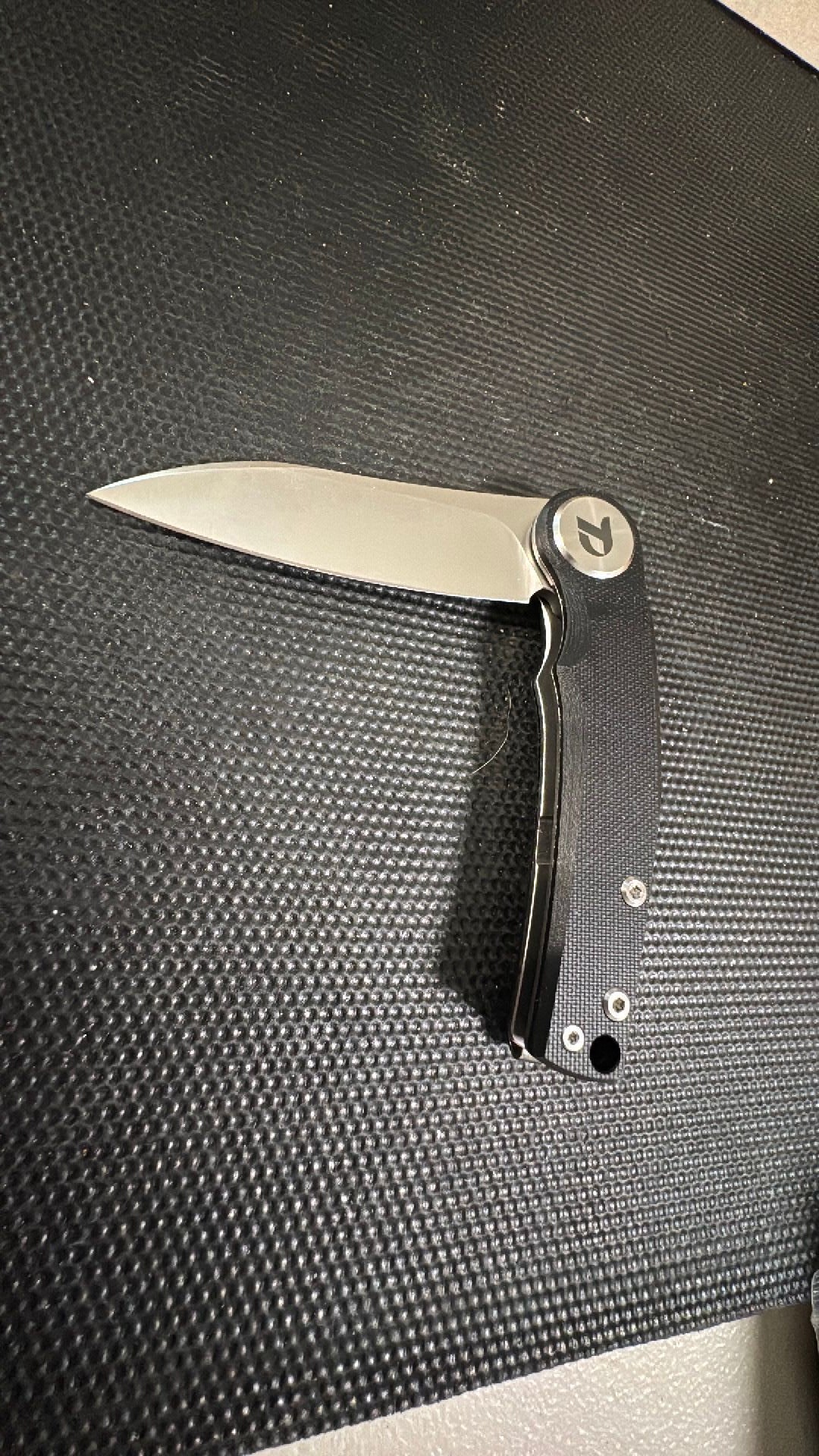 Dream Tech EDC knife G10 black handle