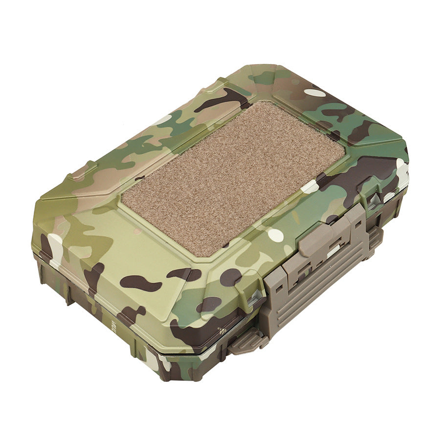Tactical Waterproof Case Impact Resistance Protective Gear Cases with Double Sponge Shockproof Lockable Equipment Molle Box