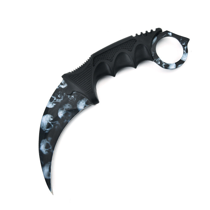 CS Claw Knife Outdoor Claw Sharp Game Claw Knife Battle Wolf Claw Knife Outdoor Self-Defense Camping Survival