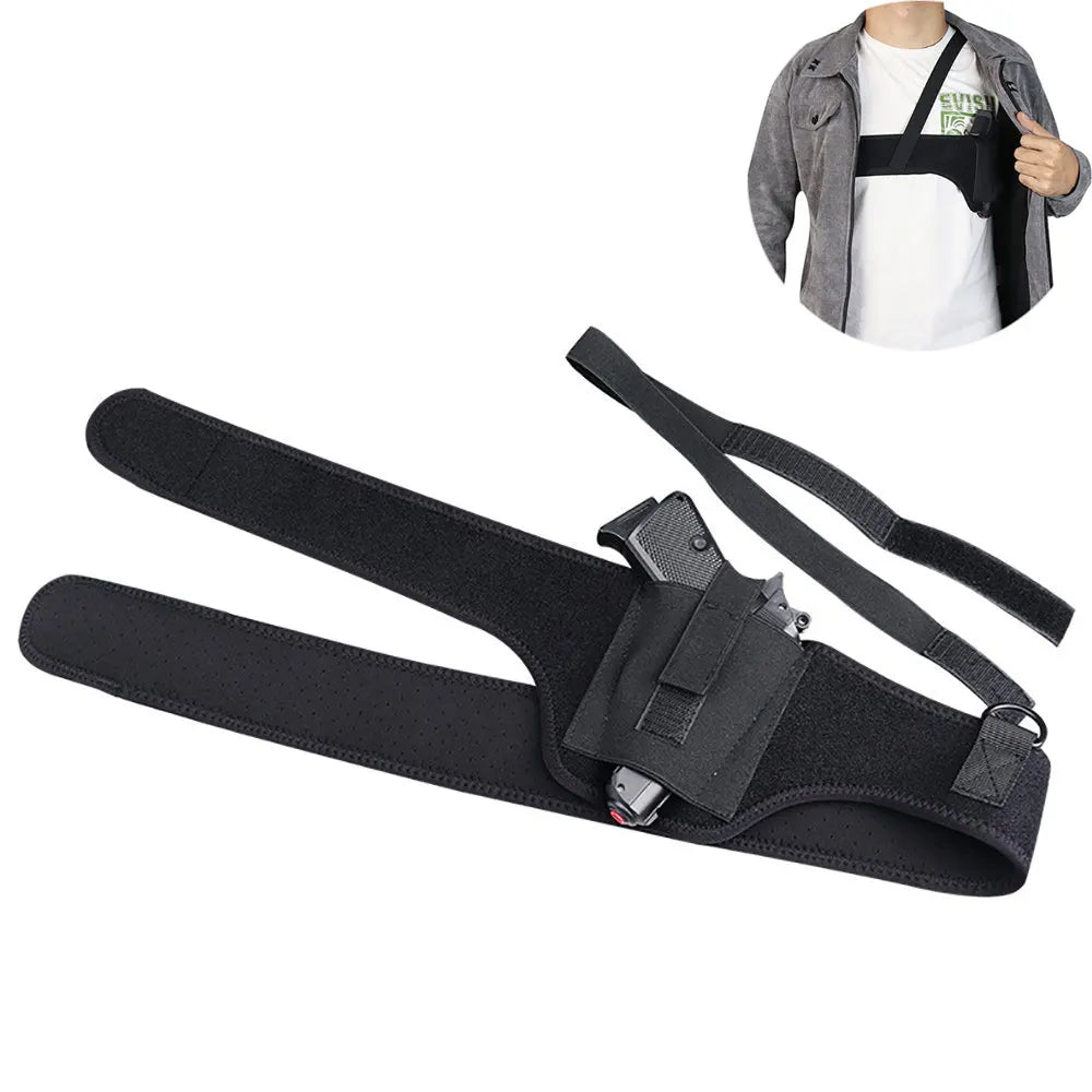 Tactical Underarm Gun Holster Concealed Shoulder Pistol Holder Holster Universal Right-hand Invisible Pistol Holster