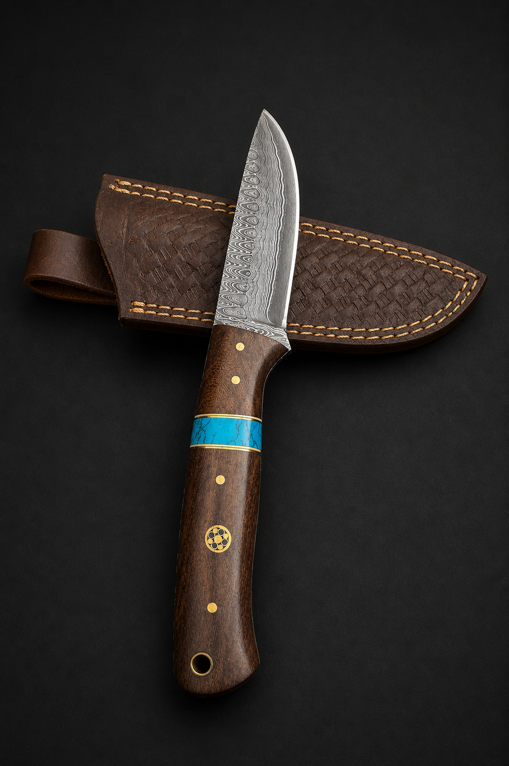 Handmade Damascus Steel Knife