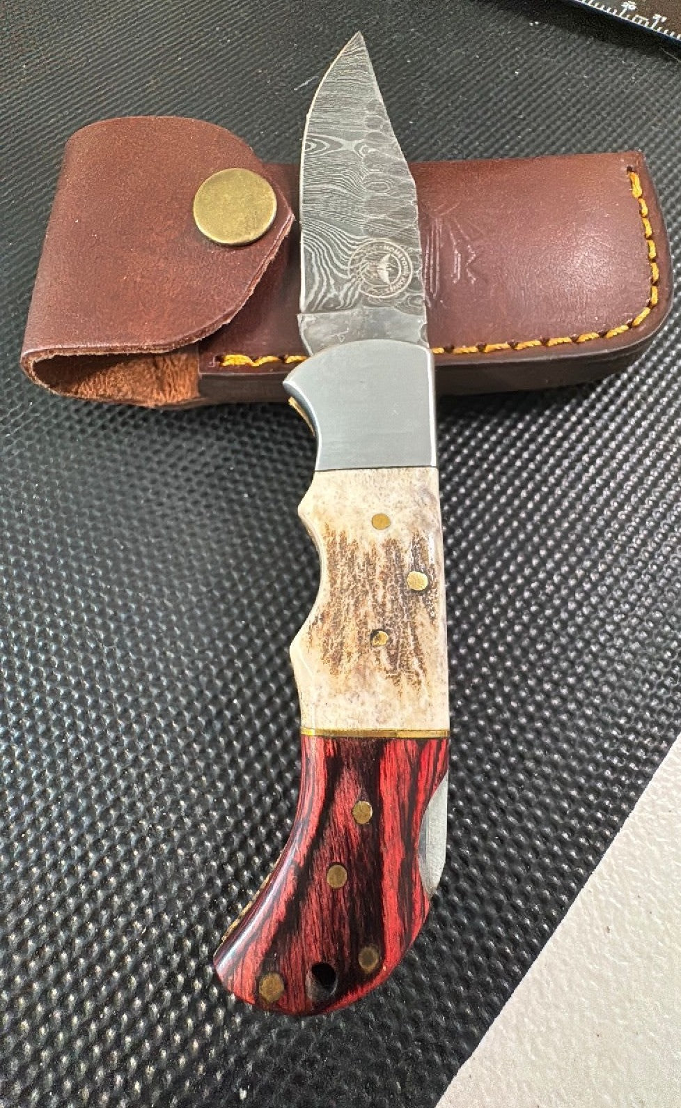 7" Handmade Pocket knife by Hometown Knives