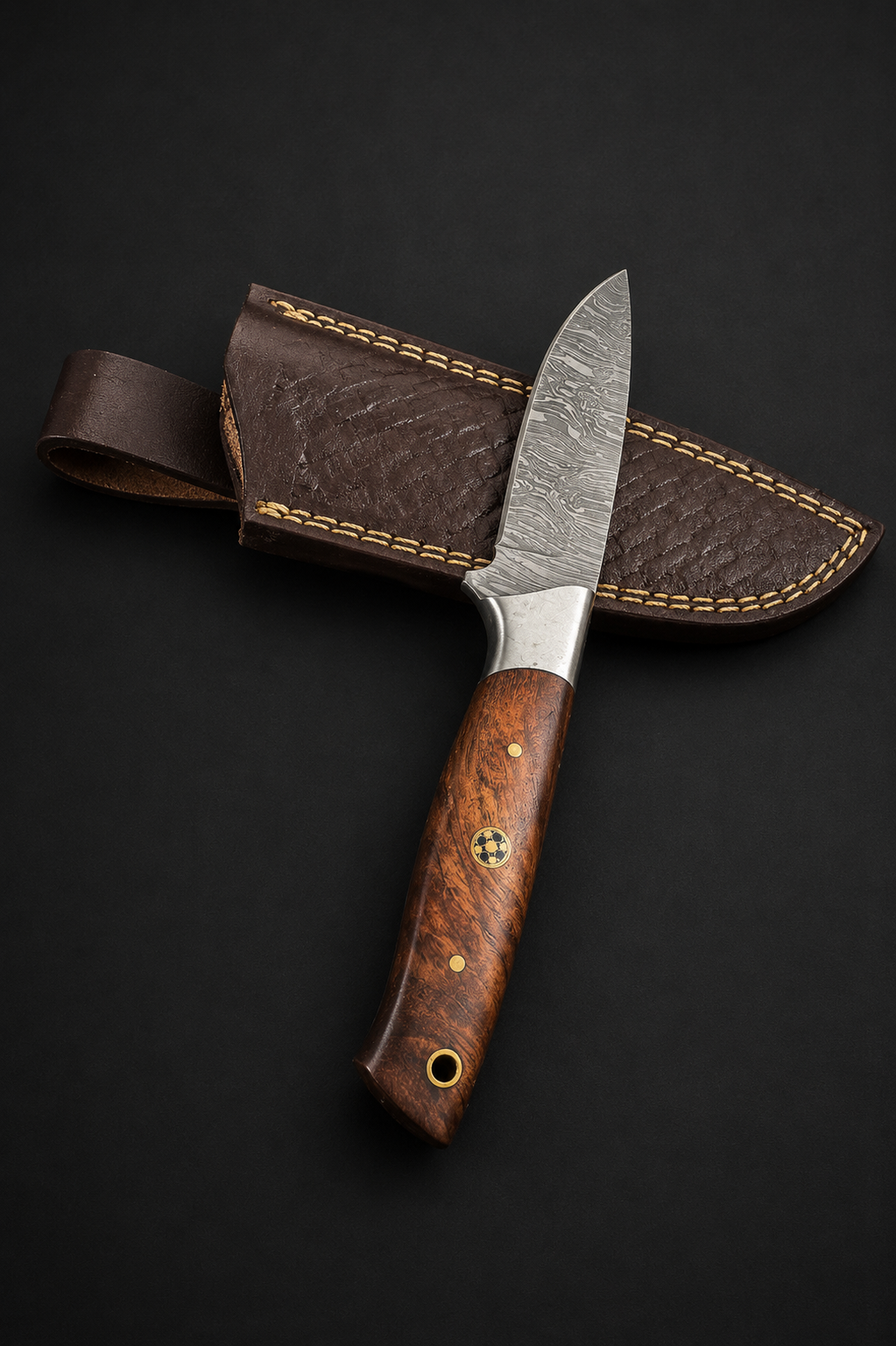 Hometown knives Sanmai Damascus Steel Knife