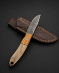 Damascus Hunting Knife by Hometown Knives