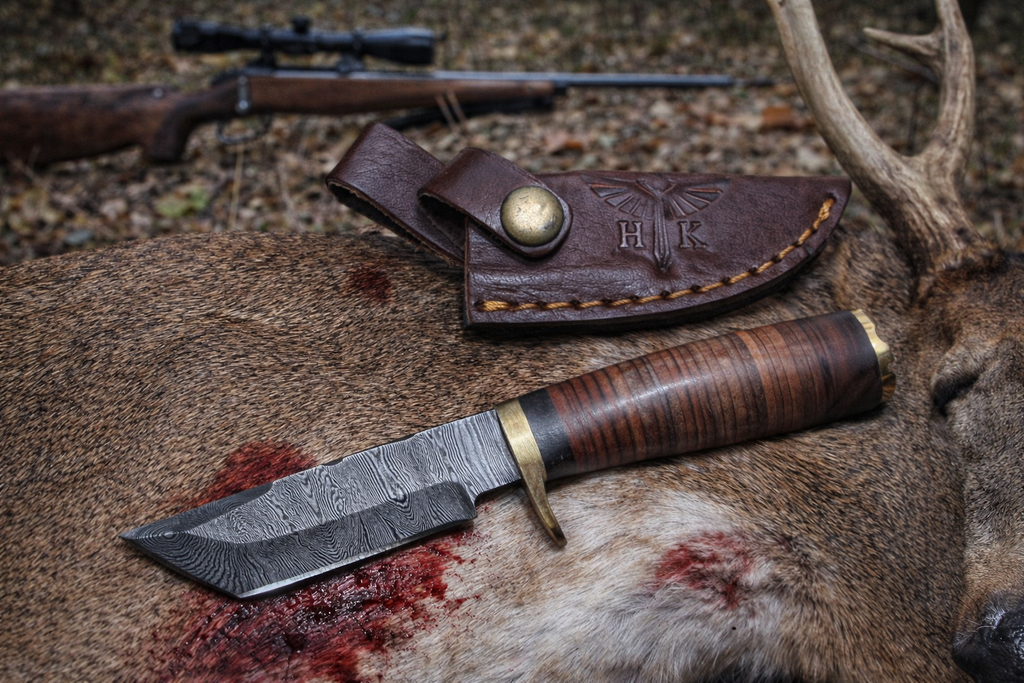 Mini Bowie Skinner Knife