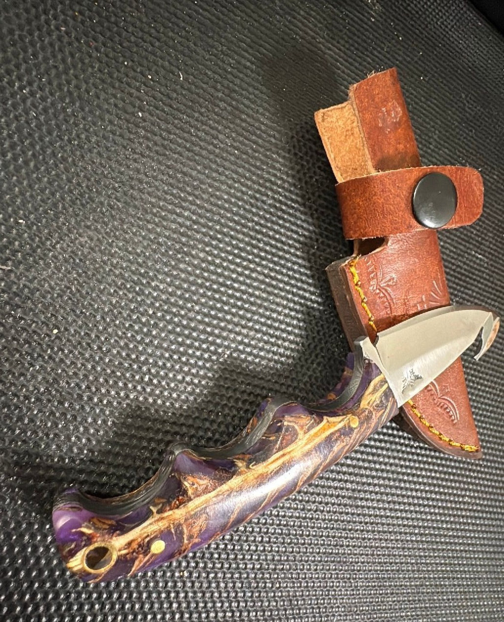 Mini Skinner with gut hook by Hometown Knives