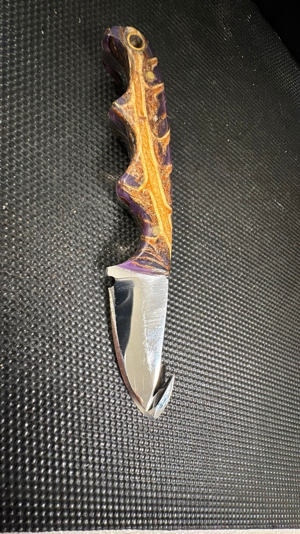 Mini Skinner with gut hook by Hometown Knives