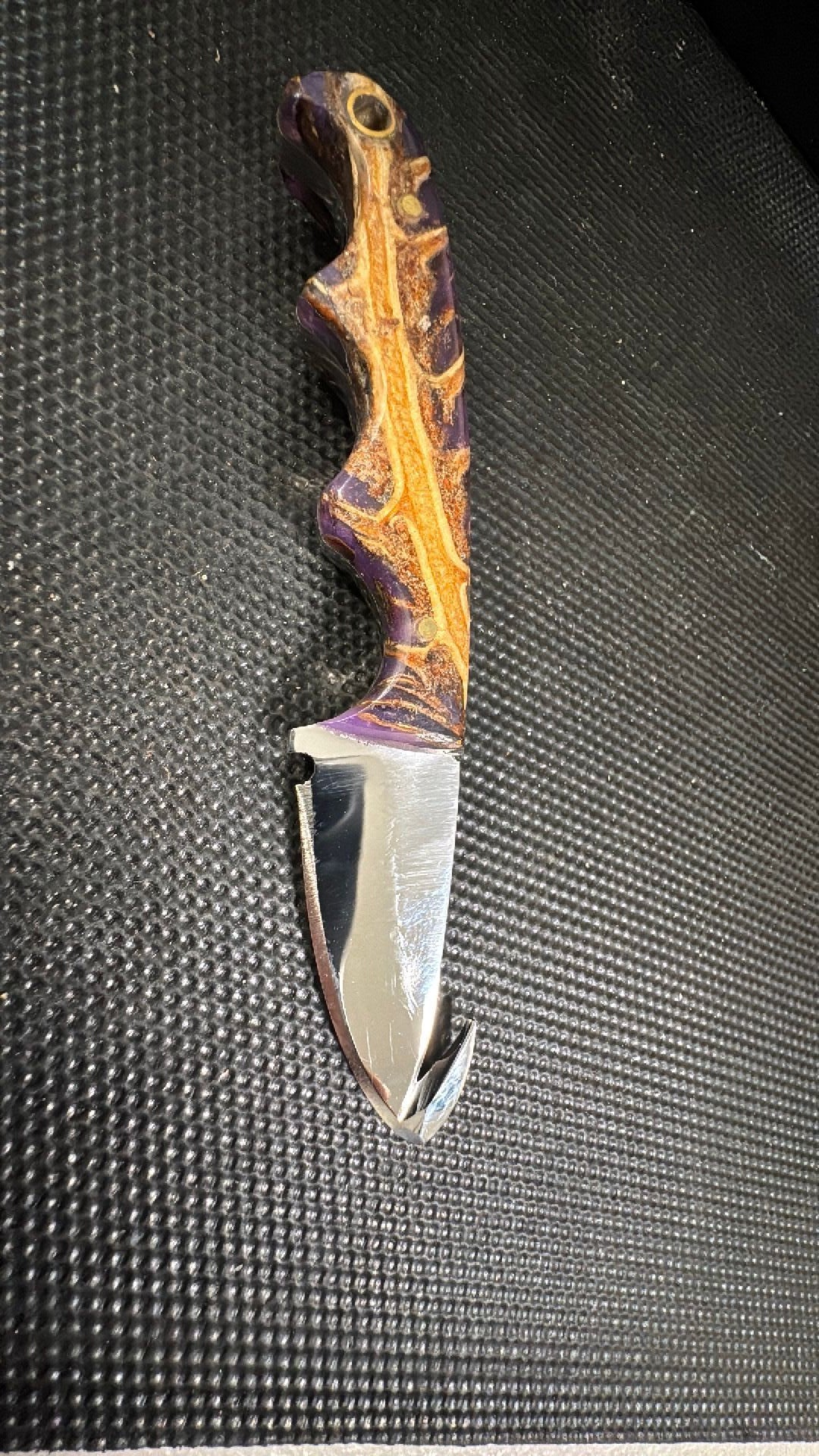 Mini Skinner with gut hook by Hometown Knives