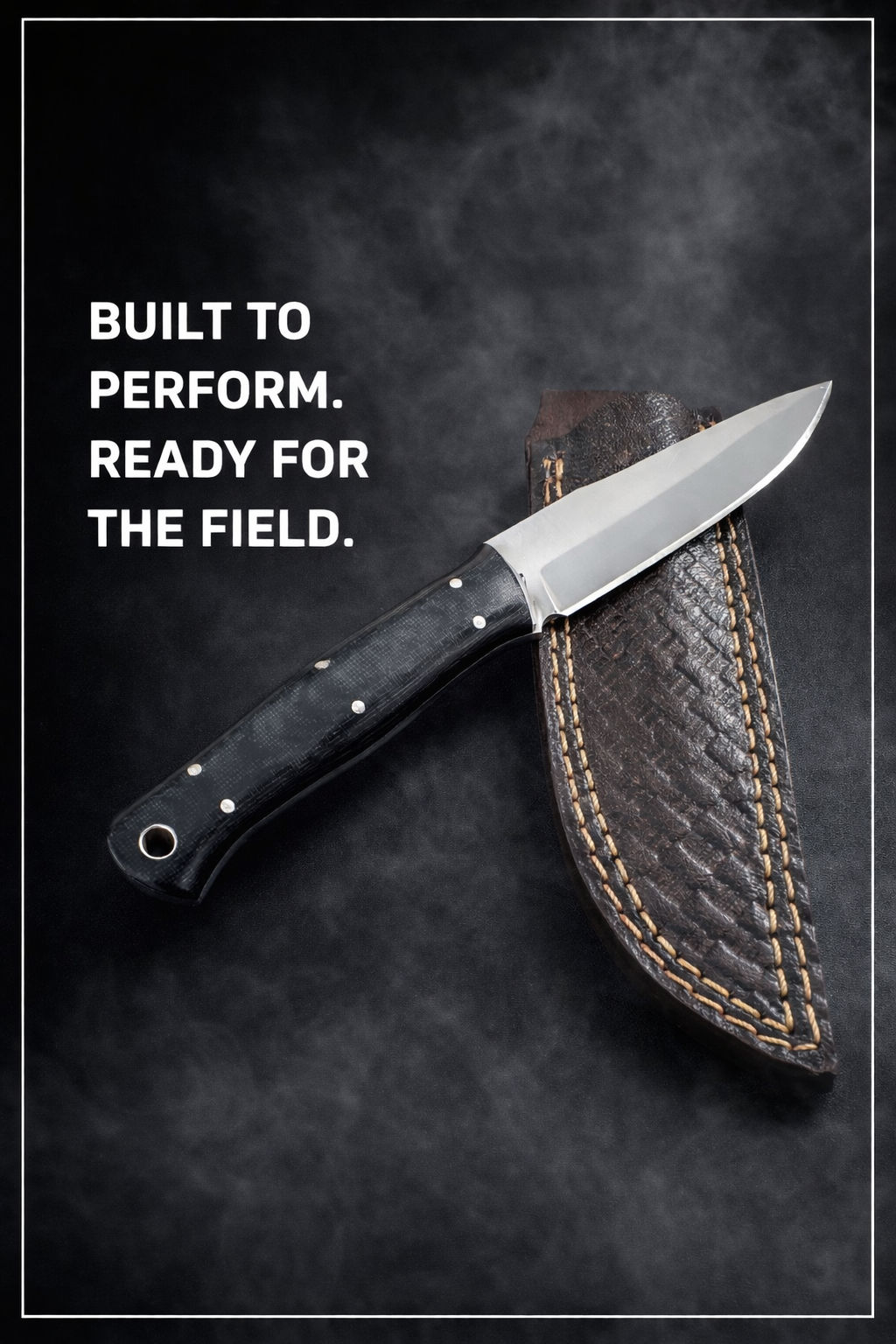 7.5" Handmade knife by Hometown Knives