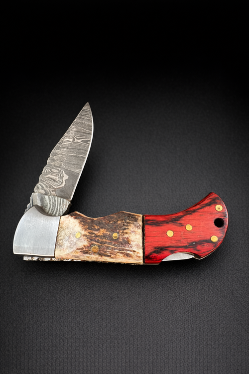 7" Handmade Pocket knife by Hometown Knives