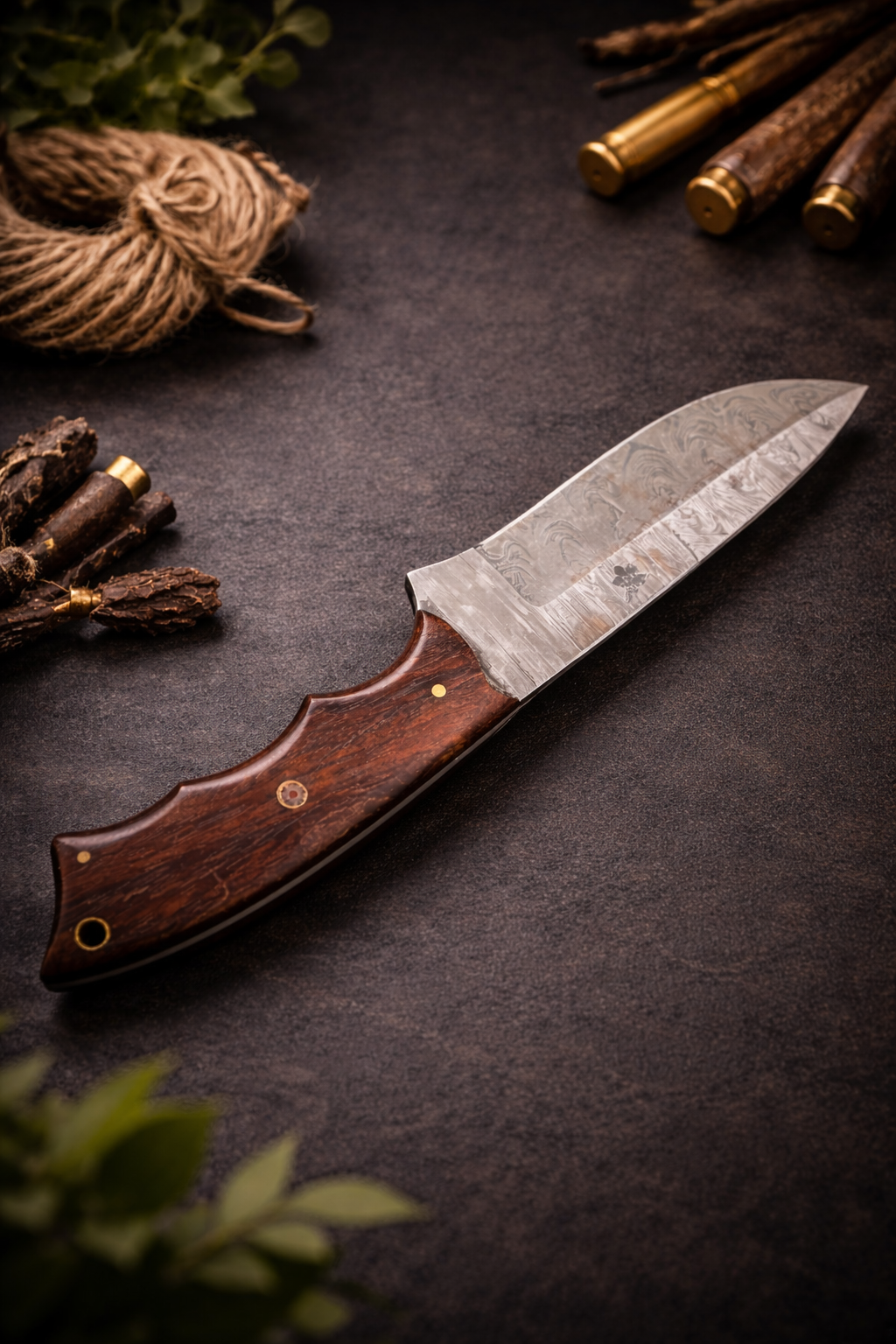 10" Handmade Hunting Knife by Hometown Knives