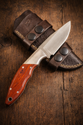 HTK Polished Sandvik Steel 7.5 inch Fixed Blade