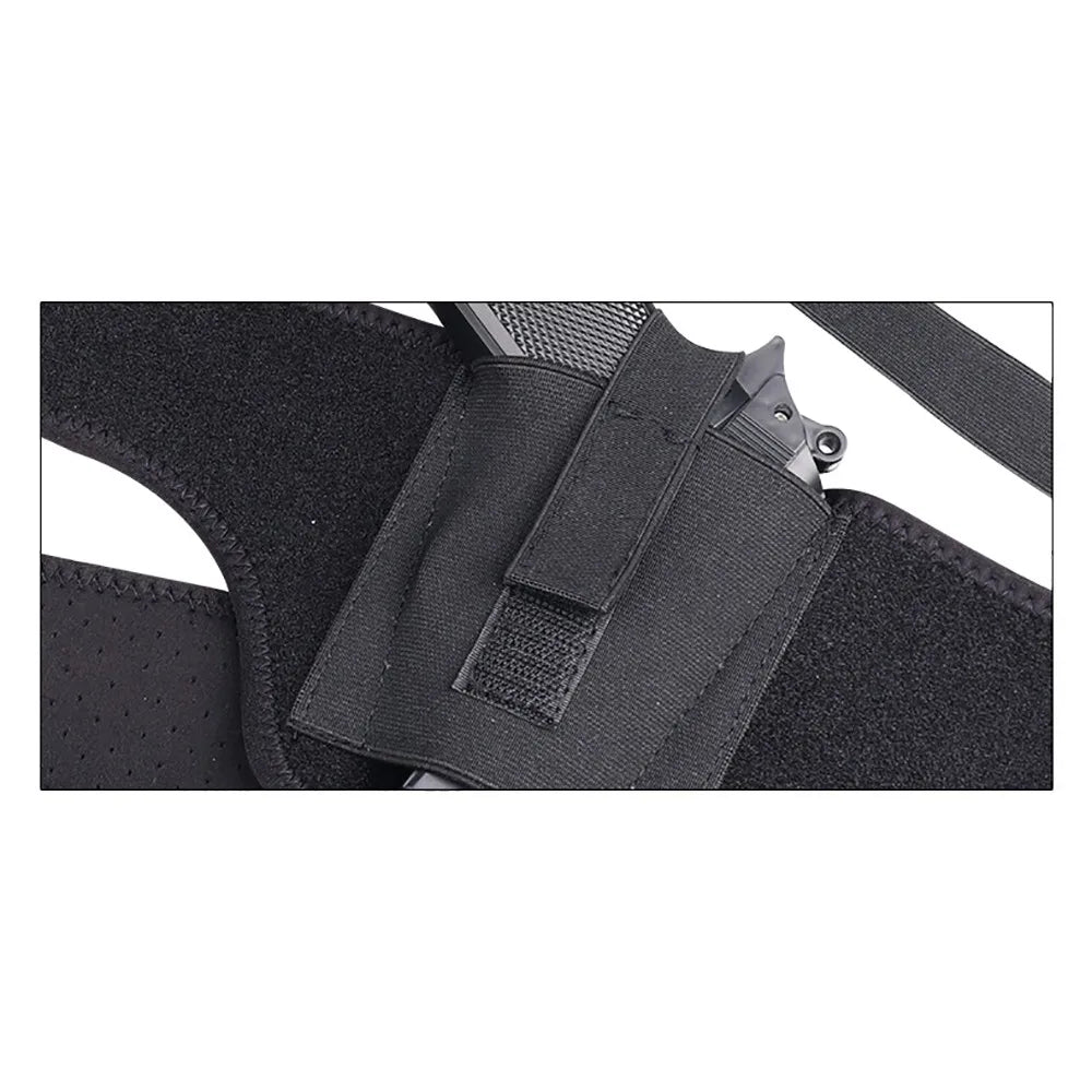 Tactical Underarm Gun Holster Concealed Shoulder Pistol Holder Holster Universal Right-hand Invisible Pistol Holster