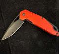 MTech  Spring Assisted Folding Knife – Stainless Steel – Red
