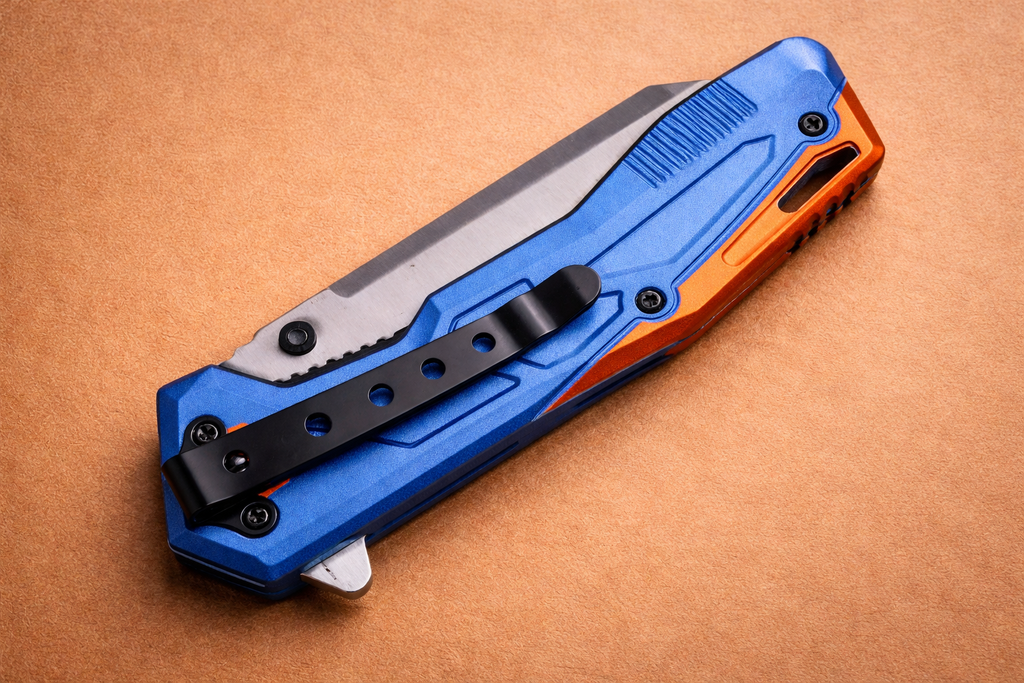 M-Tech USA Spring Assisted Folding Knife (MT-A2034BL)