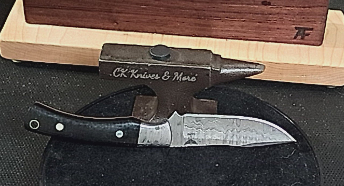 Handmade 8” Collectible Hunting Knife By Hometown Knives
