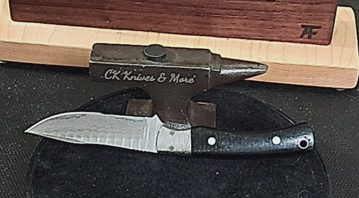Handmade 8” Collectible Hunting Knife By Hometown Knives