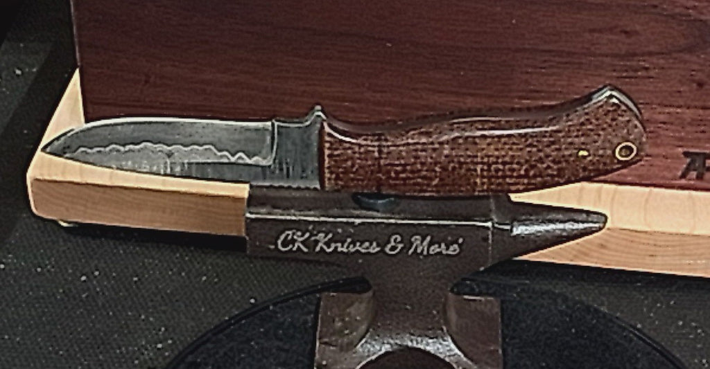 HTK Handmade 7.5 inch EDC Hunting Knife